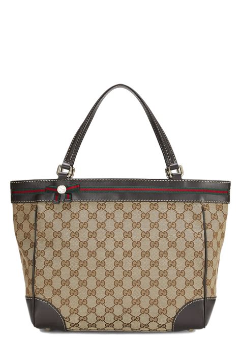 gucci mayfair original gg canvas tote|Gucci Original GG Canvas Mayfair Double Tote .